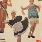 McCall's 4462 child costumes;  bride princess maid flapper beauty queen ballerina  Size 2-4