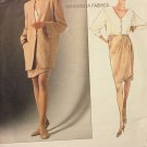 Vogue 2512 Sewing Pattern Donna Karan American Designer  Blouse, Skirt, Jacket size 8-10-12
