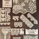 Elizabeth Hiddleson Crochet Patterns Vol. 15 Edges Crocheted Edgings, Thread Crochet