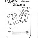 Maggie's Classics Boy"s Apron Sewing Pattern 102 Size 2-3