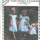 Toddler Pinafores & Pantalettes Love and Stitches 149 Debbie Glenn Sizes 2T - 5