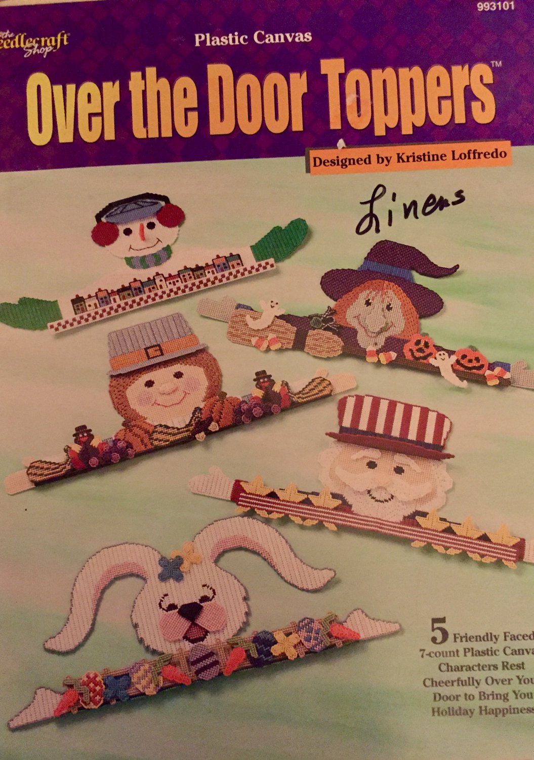 Over the Door Toppers Plastic Canvas Pattern The Needlecraft Shop 993101