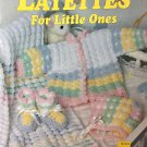 Leisure Arts 2796 Layettes for Little Ones crochet pattern 3 Layettes by Carole Prior