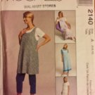McCall's 2140 Maternity Dress Pattern Jumper Pattern Pull-on Pants Misses 6 8 10