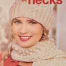 Leisure Arts 4975 Noggins and Necks hat scarf crochet patterns