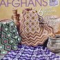 Southwest Desert Ripple Afghans Crochet Pattern 6 designs Annie's Attic 873712