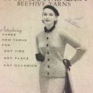 Vintage Knitting Pattern Columbia Minerva Beehive Yarns Volume 716
