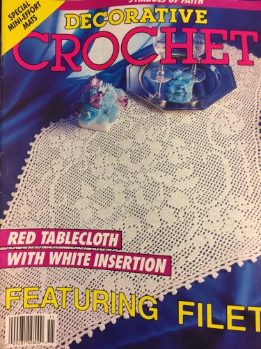 Decorative Crochet Magazine Number 30 November 1992 Crocheted