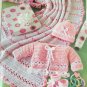 Crochet World August 2008 Teddy Bears Picnic Doily Backpack Afghan