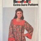 Vintage Simplicity Extra-Sure Pattern 8752  Misses  Caftan with Contrasting Yoke sizes 8 - 12