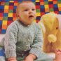 Baby Babies Infants Sweaters  Patons Pretty  Knitting Crochet pattern 7420 Kitten hat for baby
