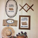 Come Sit A Spell Country Cross stitch Pattern From Mandy Bear Designs