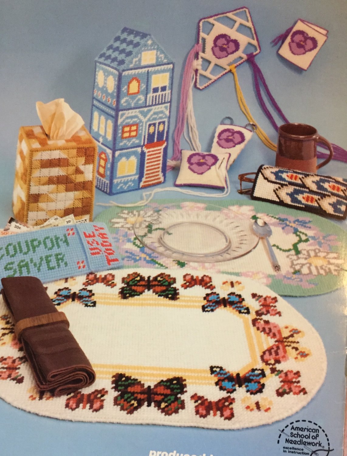 Easy to Make Plastic Canvas patterns Volume 1 American School of