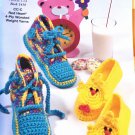 Red Heart Creature Comforts-Slipper Pattern Book-Knit and Crochet Slippers For The Family