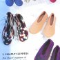 Red Heart Creature Comforts-Slipper Pattern Book-Knit and Crochet Slippers For The Family