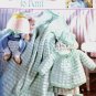 Leisure Arts 3202 Precious Layettes to Knit knitting Pattern Worsted Weight Yarn