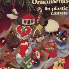 Christmas Tree Ornaments in Plastic Canvas Pattern Booklet 3054 American School of Needlework