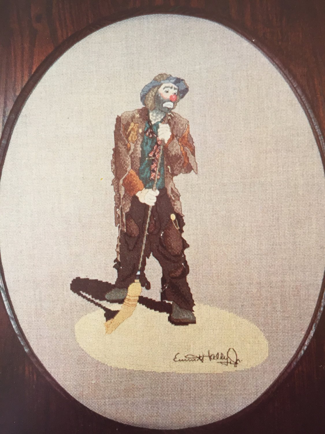 Emmett Kelly Jr Collectors Series SWEEPING UP THE SPOTLIGHT 193 x 129