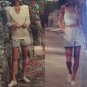 VOGUE 1142 JACKET Bodysuit Shorts Pattern DKNY Donna Karan American Designer Size 6 8 10