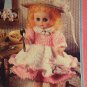Goldilocks Bed Doll Crochet Pattern  Fibre Craft FCM157