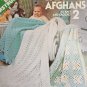 Baby Afghans 2 to Knit and Crochet VIntage Leisure Arts Pattern 101 Extra Easy from 1977