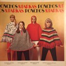 Vintage Ponchos Parkas Columbia Minerva 2516 Knitting and Crochet 1970's