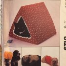 Pet bed Dog coat Cat tent sewing Pattern McCall´s 8129 Uncut
