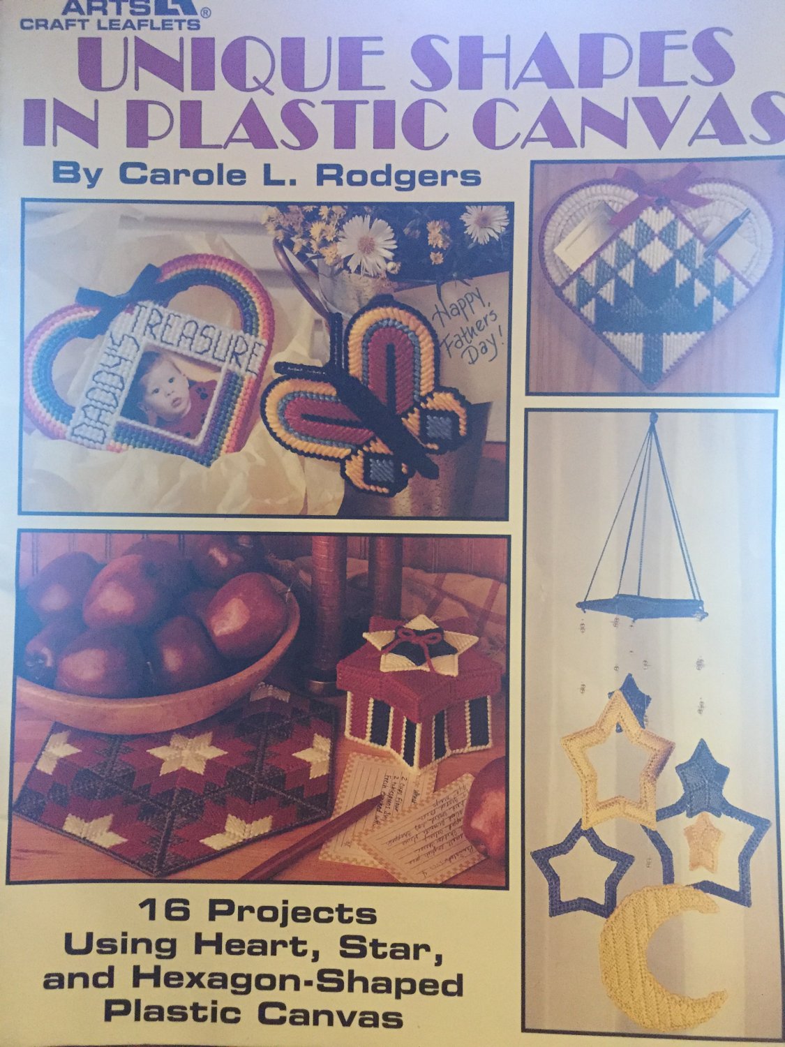 Unique Shapes In Plastic Canvas Leaflet Leisure Arts 1581 16 Projects