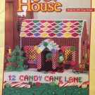 Gingerbread House Centerpiece Plastic Canvas Pattern House of White Birches 181012