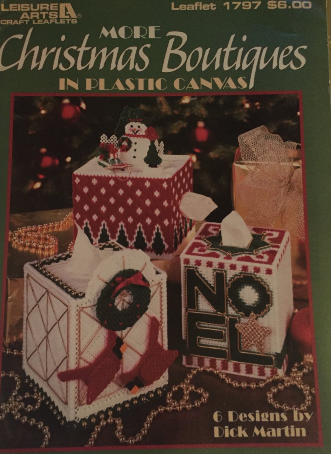 More Christmas Boutiques in Plastic Canvas by Dick Martin Leisure Arts 1797