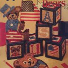 Annie's Attic Patriotic Bears Plastic Canvas Pattern 87B45