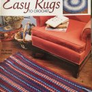 Leisure Arts Easy Rugs to crochet  Leaflet 3274