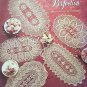Pineapple Perfection Lucille LaFlamme Doily Doilies Thread Crochet Pattern Needlecraft Shop
