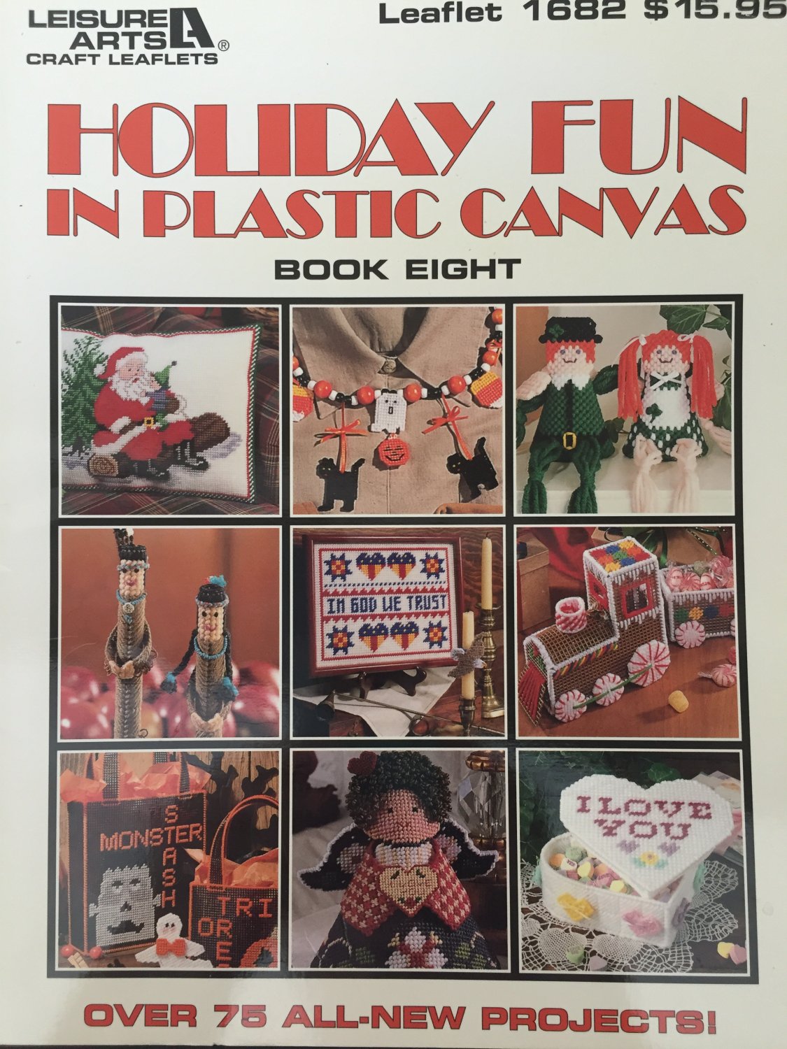 Leisure Arts 1682 Holiday Fun in Plastic Canvas Book 8