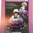 Polly Put the Kettle On Pillow Doll Bed Doll Crochet Pattern  Fibre Craft FCM166