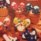 Floral Slippers Crochet Pattern Book The Needlework Shop 951605