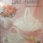 Crocheted Lace Baskets 7 Designs for Thread School of Needlework 1032  by Mary Thomas