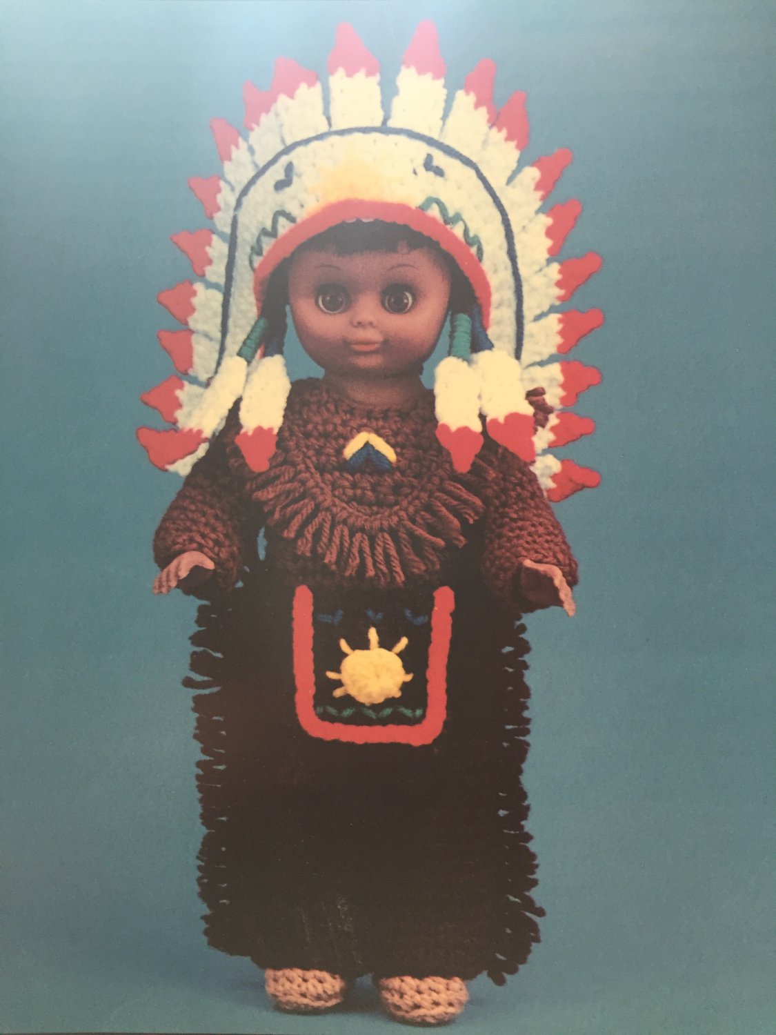 Chief Running Bear Crochet Pattern TD Creations BOY-781