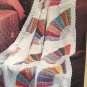 Scrap Yarn Afghans Crochet and Knit Leisure Arts 883 5 designs