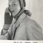 Vintage 1962 Caps and Mittens for Everyone Knitting Patterns Bernat No. 109