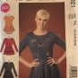 Missesâ�� Tops  McCall's M7021, Size 16-18-20-22-24 Sewing Pattern knit, pullover top with peplum