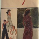 Style 1899 Misses Sleeveless Jumpsuit Sewing Pattern size 6 - 18 Uncut