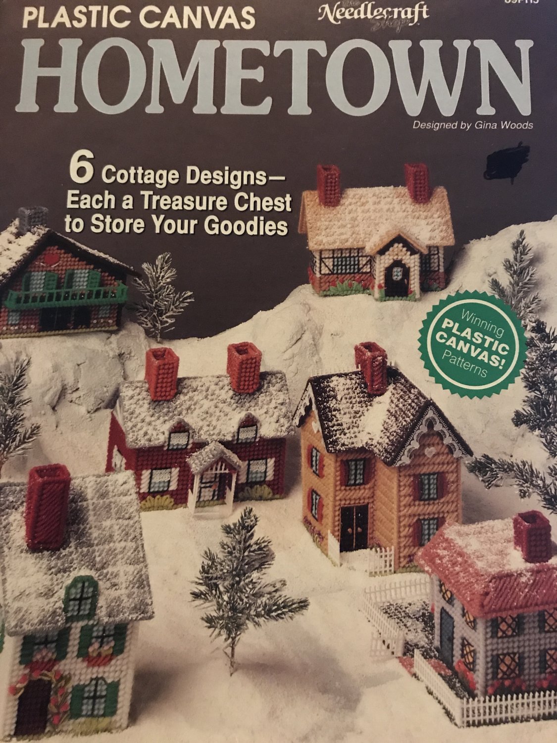 Hometown Cottages Plastic Canvas pattern The Needlecraft Shop 89PH5