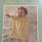 Baby Dresses Knitting Pattern Leisure Arts Leaflet 2249 Four designs by C Strohmeyer