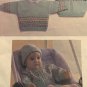 Phildar Creations Baby Knitting Pattern 251 Easy garter stitch sweater set & more