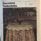 Butterick 3175 Decorator Tablecloths for round tables Sewing Pattern
