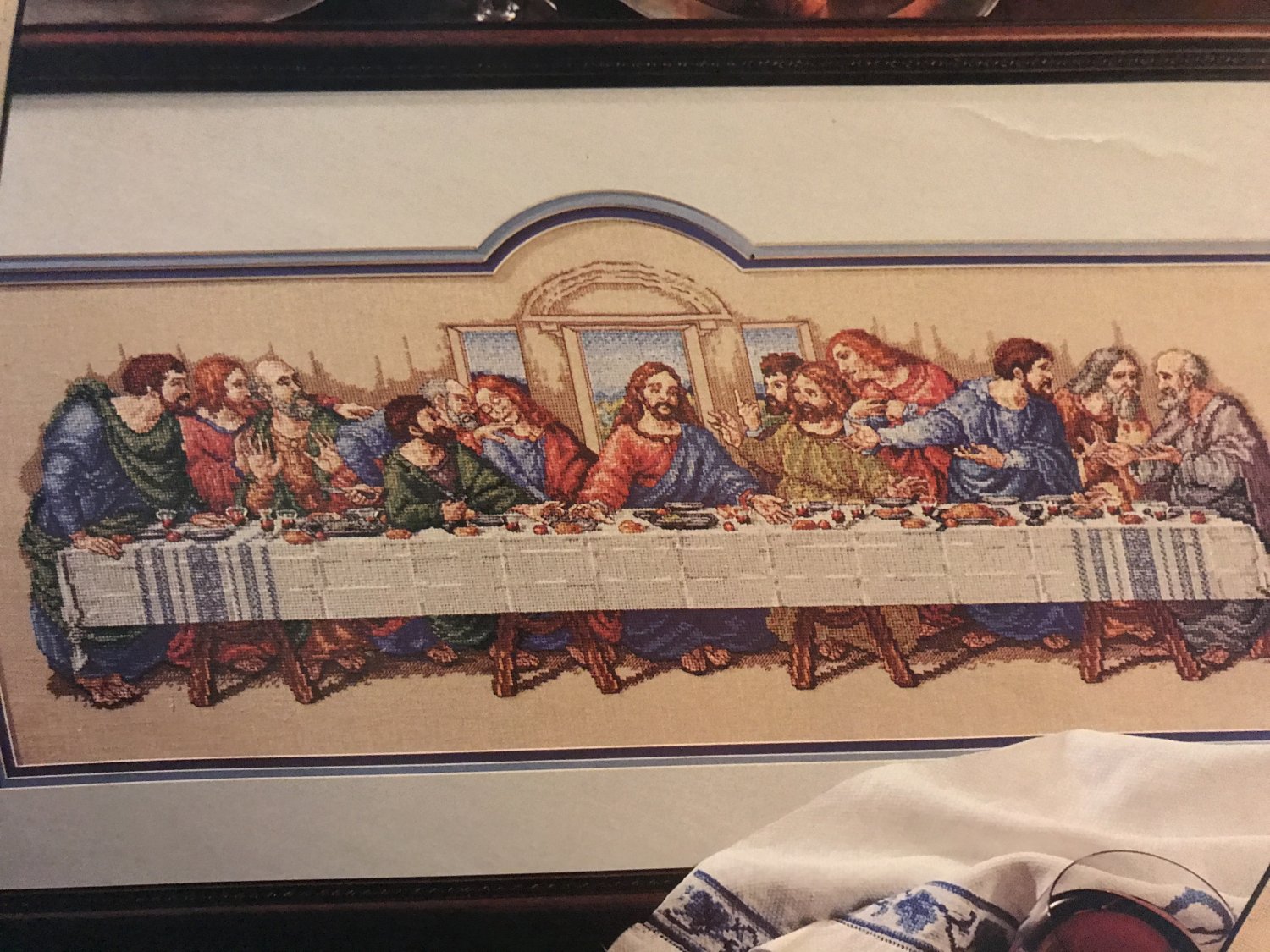 Leisure Arts 2768 The Last Supper Cross Stitch Pattern