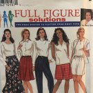 Simplicity Sewing Pattern 7248 Misses Top Skirt Shorts and Pants Plus Size 26 - 32