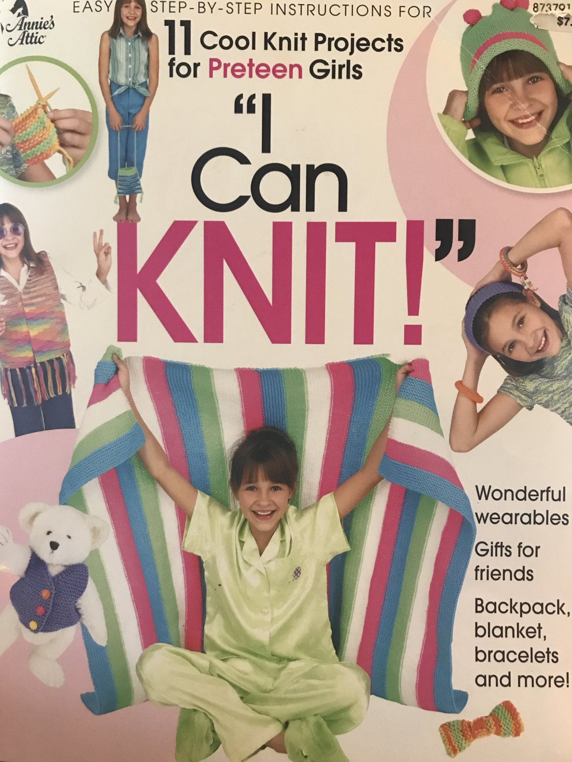 Annie's Attic I can Knit 11 cool knit projects for girls