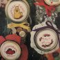 Leisure Arts 211 Jar Lids Charted for Cross Stitch